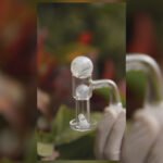 SET SLURPER | PERLAS + BANGER FULL WELDED | SET MARBLE BLANC 10MM-45°-MACHOO