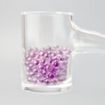 perlas de safiro moradas