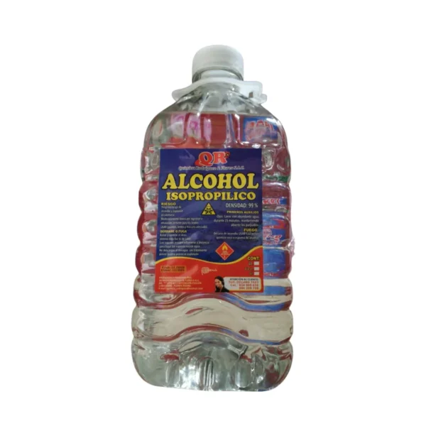 Alcohol Isopropílico Galón 3.5 Litros 99%