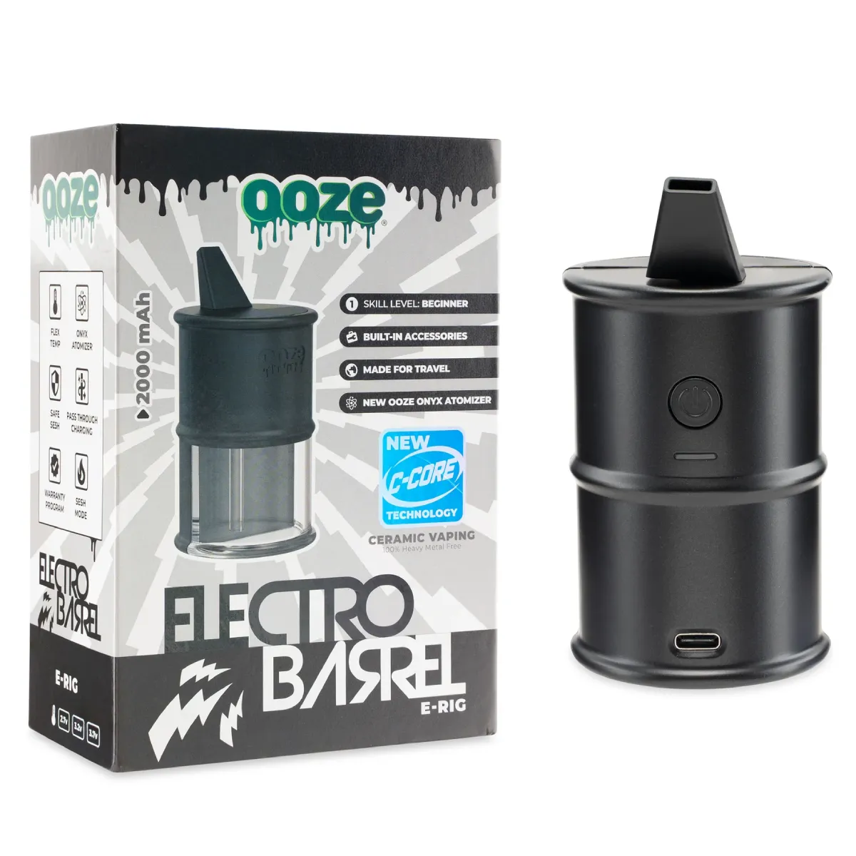 electro barrel negro