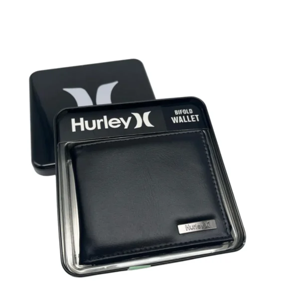 Billetera Hurley + Estuche Metalico / Producto original