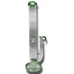 bong doble inline verde