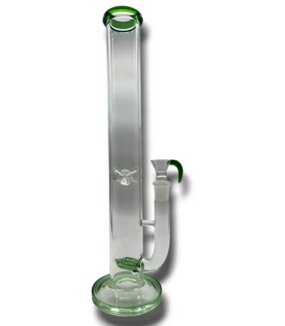 bong doble inline verde