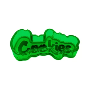 cookies cenicero verde