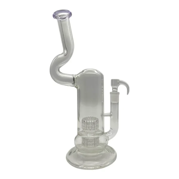 Bong Doble Matrix / Clear Glass