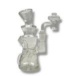 Mini Recycler Big Head / Clear Glass - Imagen 3