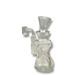 Mini Recycler Big Head / Clear Glass - Imagen 4