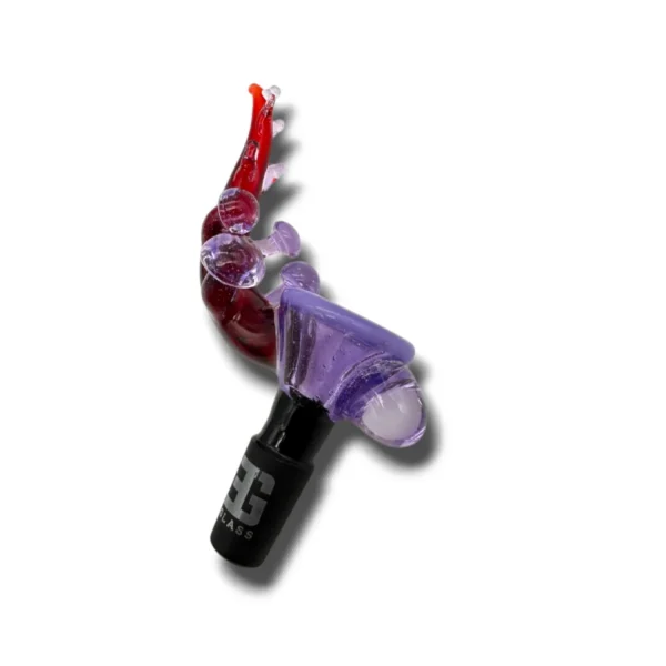 Boquilla Tentacle Glow Morado Rojo / Esigo Glass