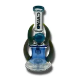 Blue Four Horn Rig Bong / Calvo Glass - Imagen 2