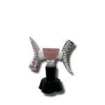 Bowl o Boquilla 14MM Doble Cuerno Rosado - Imagen 2