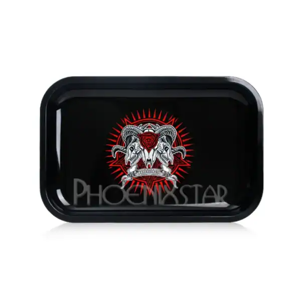 Bandeja Phoenix Star Glass Negro