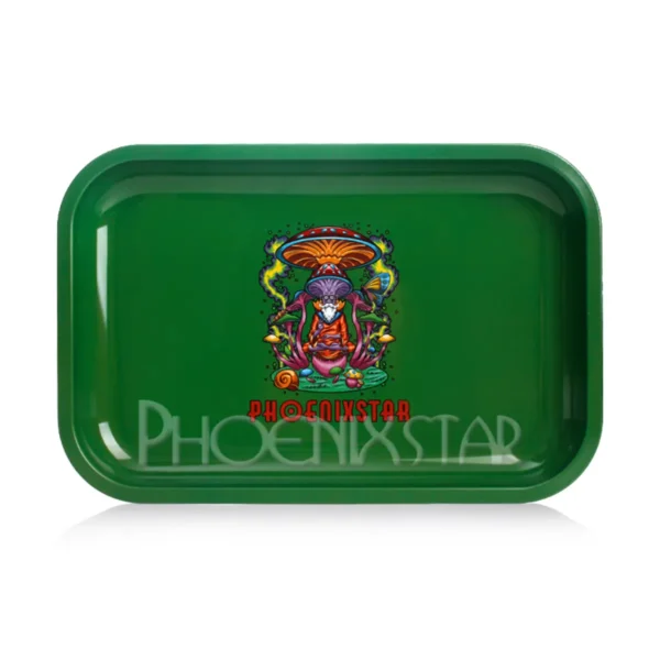 Bandeja Phoenix Star Glass Verde