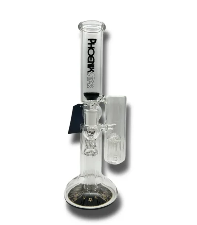 bong doble chamber phoenix negro
