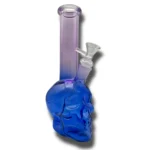 bong calavera morado azul