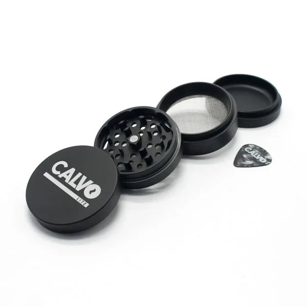 grinder aluminio negro calvo glass