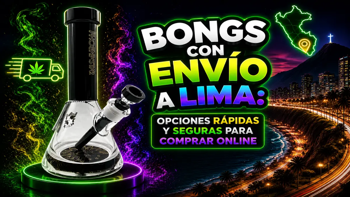 bongs con envío a Lima
