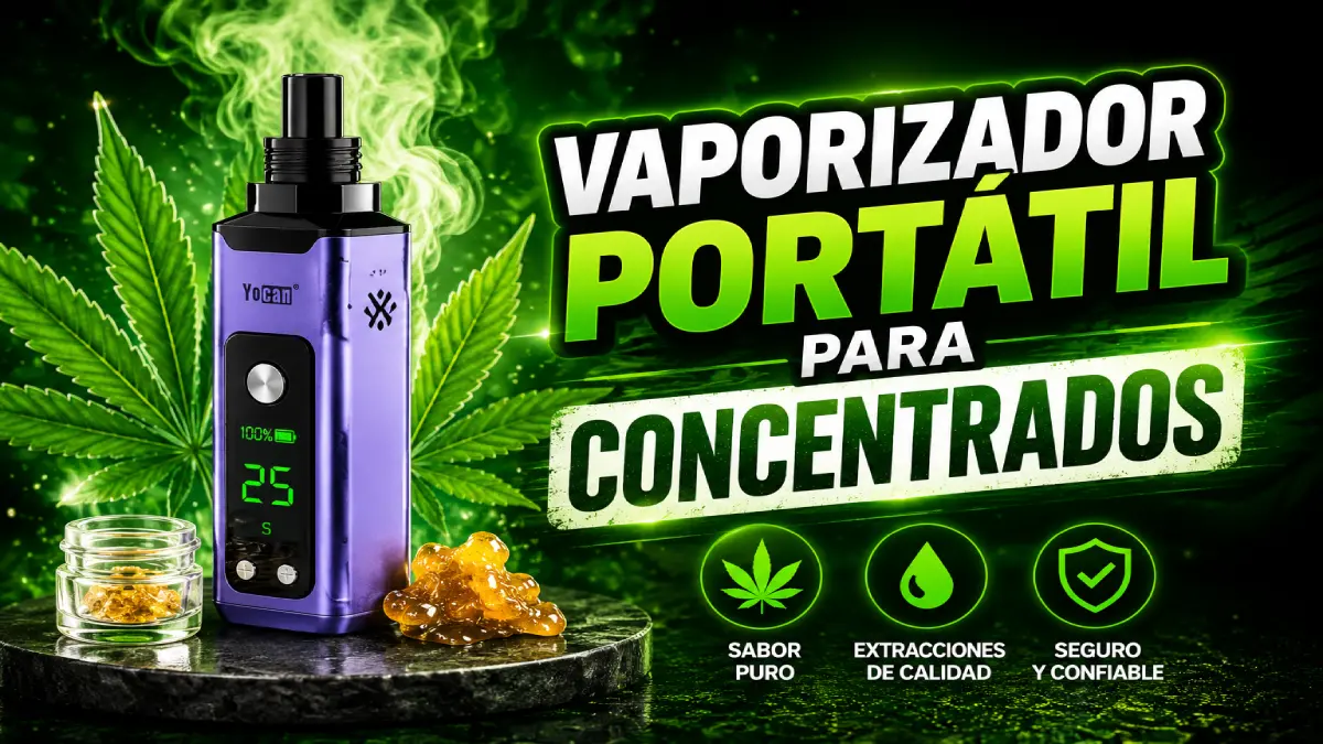 vaporizador portátil para concentrados