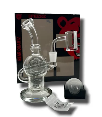 bear quartz spher rig set black