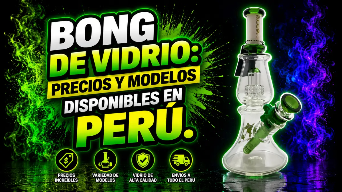 bong de vidrio Lima