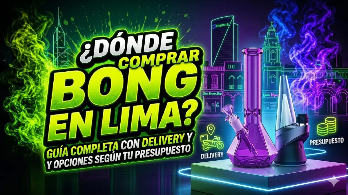 comprar bong en lima