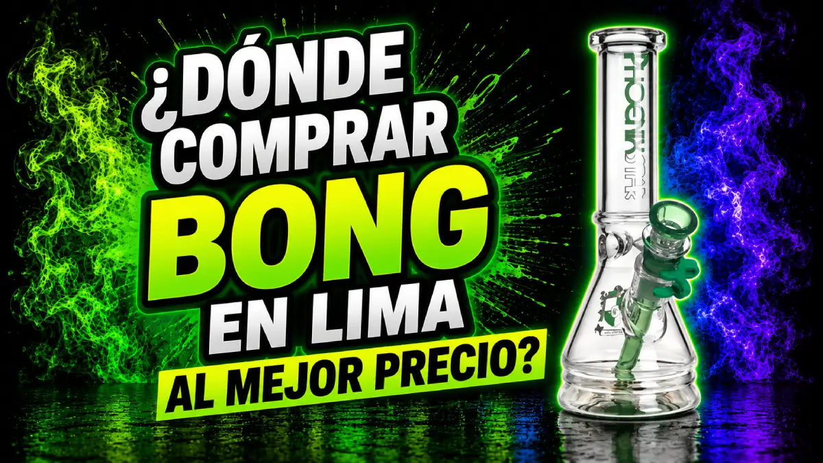 donde comprar bong en Lima