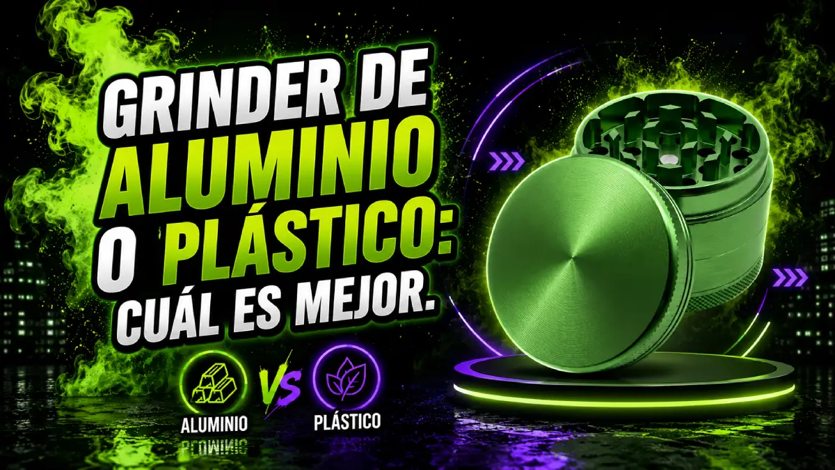 grinder de metal para marihuana