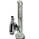Set Bong Straight Tube Phoenix + Atrapa cenizas Phoenix - Imagen 4